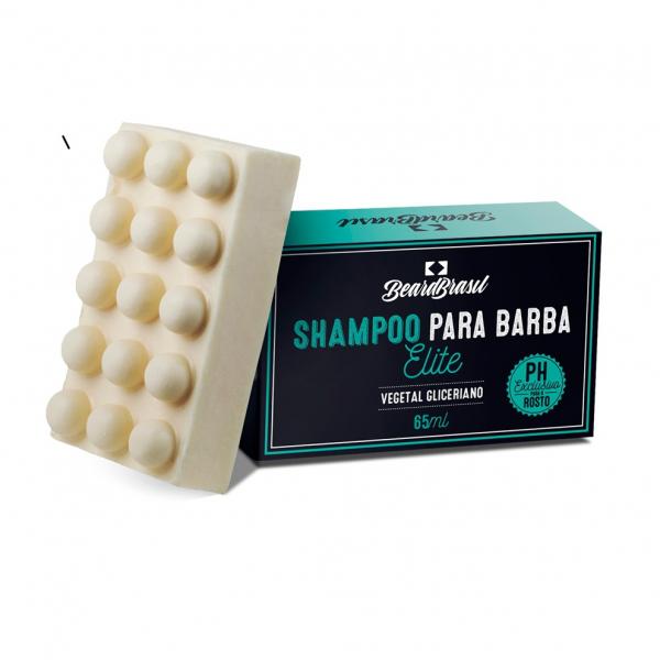 Shampoo para Barba Beard Brasil Elite - Barra 50g