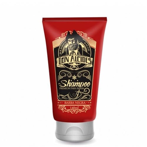 Shampoo para Barba Don Alcides Barba Negra - 140Ml