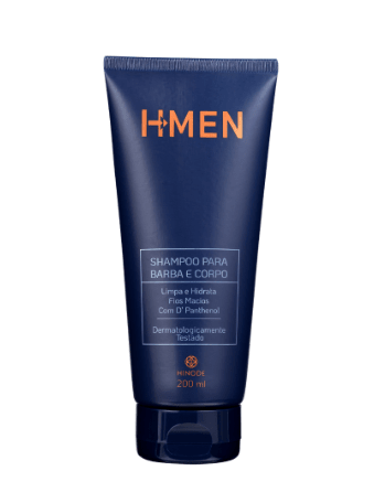 Shampoo para Barba e Corpo H-Men 200Ml [Hinode]