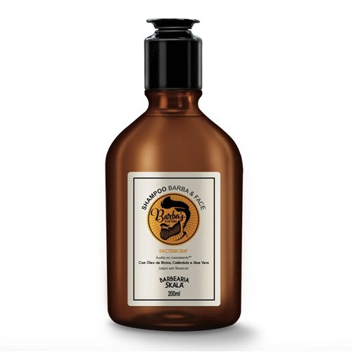 Shampoo para Barba & Face | Barba's Skala | 200Ml