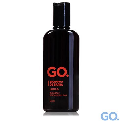 Shampoo para Barba GO. Lúpulo - 140mL - Go Cosmeticos