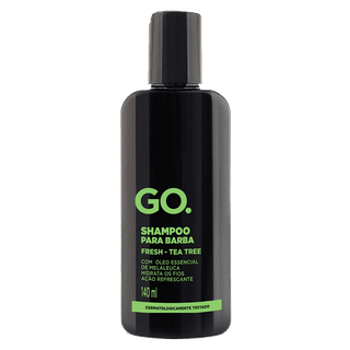 Shampoo para Barba GO - Tea Tree 140ml