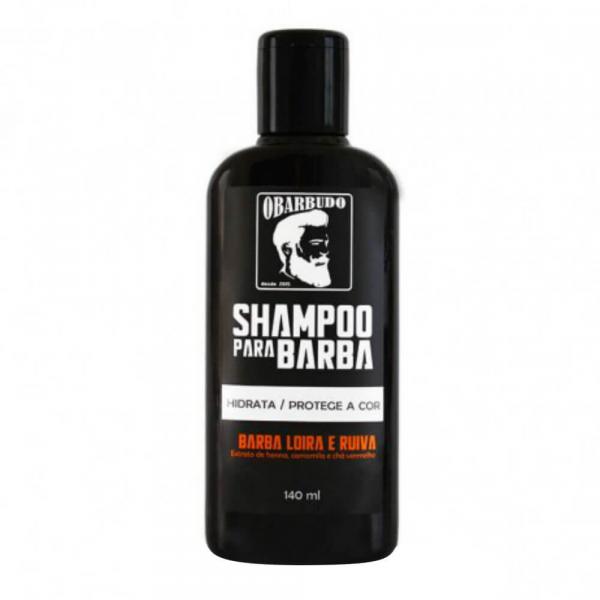 Shampoo para Barba Loira e Ruiva o Barbudo - 140ml - o Barbudo