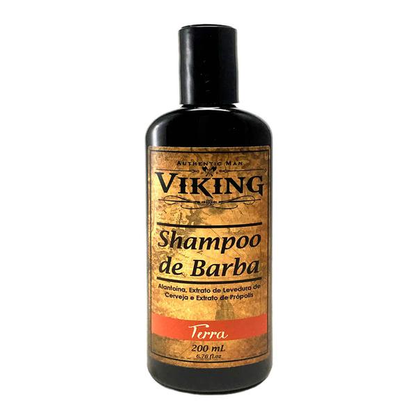 Shampoo para Barba Viking Terra - 200ml - Viking
