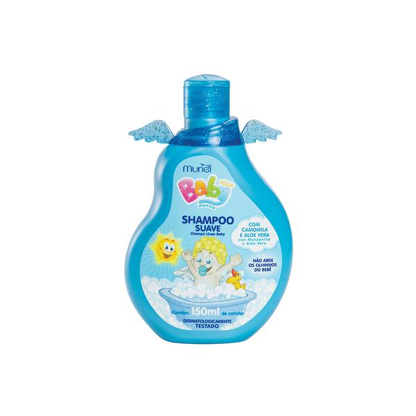 Shampoo para Bebê Infantil Menino Baby Muriel 150ml