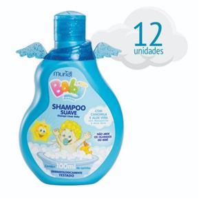 Shampoo para Cabelo Baby Menino 100ml Atacado 12un Muriel
