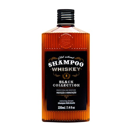 Shampoo para Cabelo e Barba QOD Barber Shop Old School Whiskey 220ml