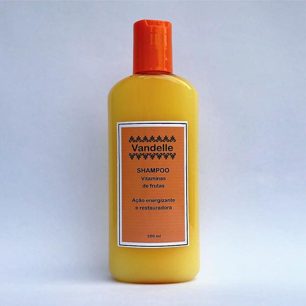 Shampoo para Cabelo - Vitaminas de Frutas - 250 G - Vandelle