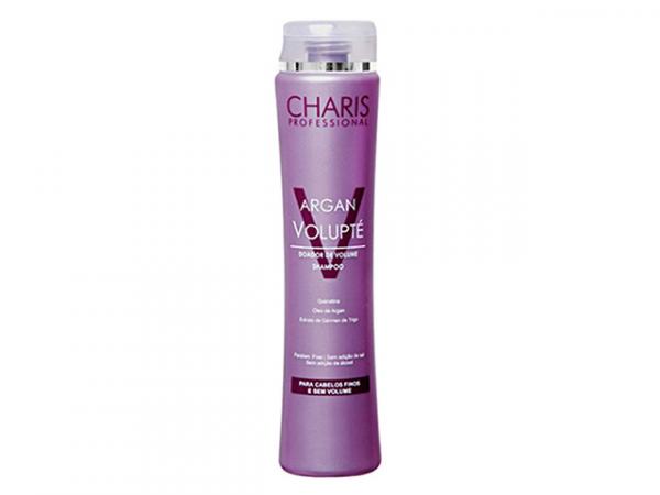 Shampoo para Cabelos Finos e Sem Volume 300 Ml - Argan Volupté - Charis