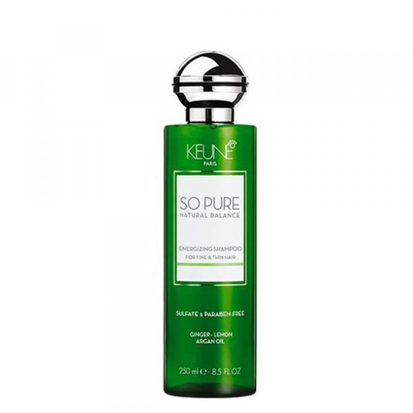 Shampoo para Cabelos Finos Oleosos e com Queda Energizing So Pure - 250ml - Keune