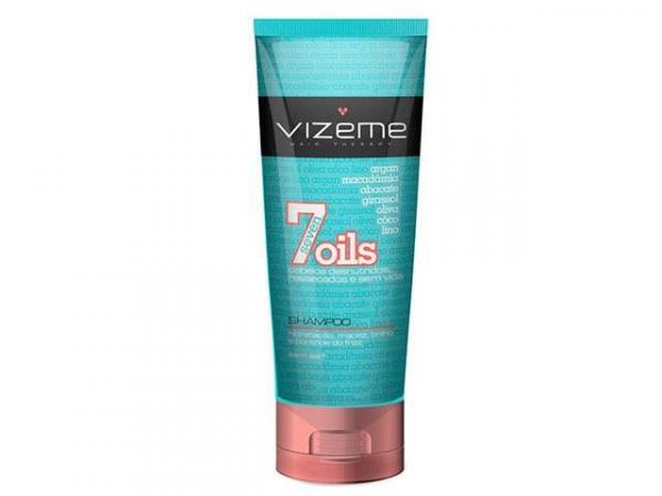 Shampoo para Cabelos Ressecados - Seven Oils 250ml - Vizeme