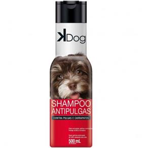 Shampoo para Cachorro Anti Pulgas e Carrapatos Kdog 500ml