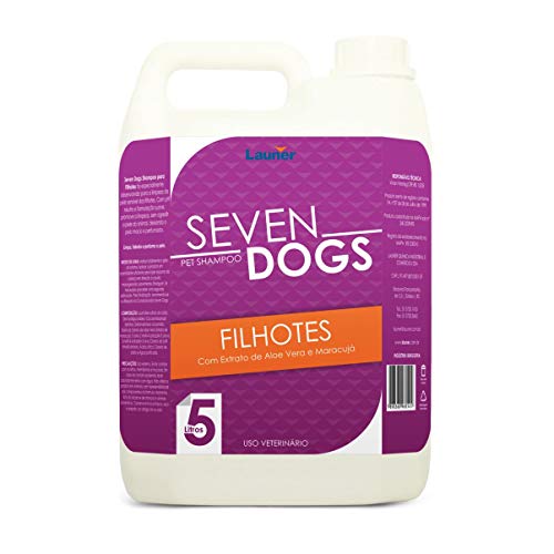 SHAMPOO PARA CACHORRO FILHOTES SEVEN DOGS (5 Litros)
