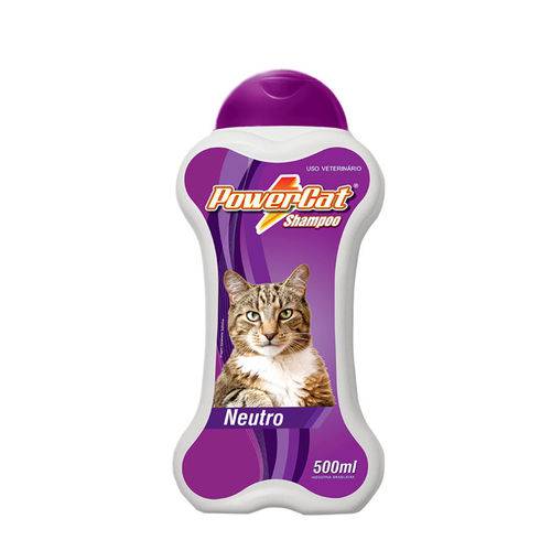 Shampoo para Cachorro Powercat Neutro 500 Ml