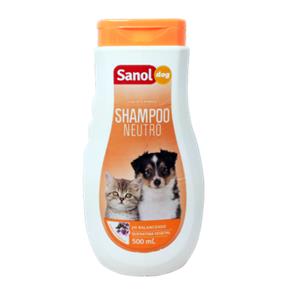 Shampoo para Cachorro Sanol Neutro 500ml