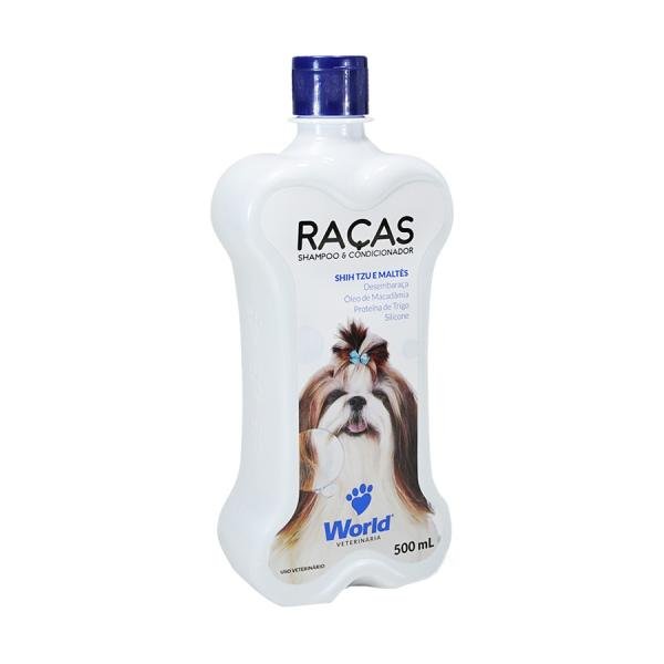 Shampoo para Cachorro Shih Tzu e Maltês World Raças