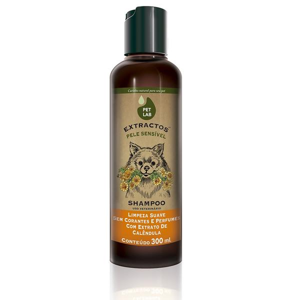 Shampoo para Cães com Pele Sensível - Calêndula - 300 Ml - Petlab
