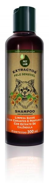 Shampoo para Cães com Pele Sensível Calêndula PetLab Extractos 300 Ml