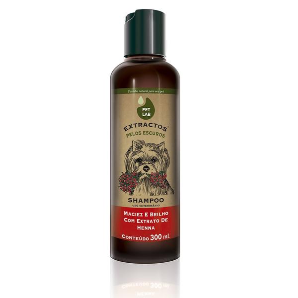 Shampoo para Cães com Pelos Escuros - Henna - 300 Ml - Petlab