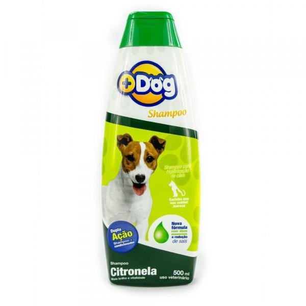 Shampoo para Cães Dupla Ação Citronela Mais Dog 500ml