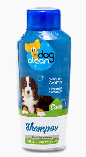 Shampoo para Cães e Gatos Dog Clean Coco- 500ml - Dogclean