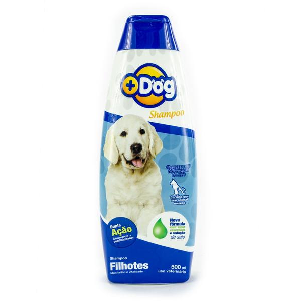 Shampoo para Cães Filhotes Dupla Ação Mais Dog 500ml