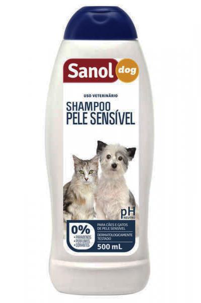 Shampoo para Cão Hipoalergico 500 Ml Sanol - Sanol Dog