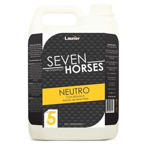 Shampoo para Cavalo Seven Horse Neutro Gl 5L