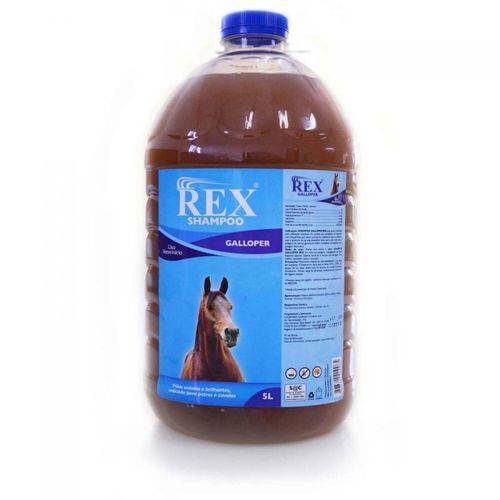 Shampoo para Cavalos Rex Galloper Original Look Farm Galão 5 Litros