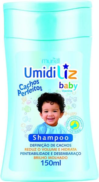 Shampoo para Criança Menino Cabelo Cacheado 150ml Muriel - Nova Muriel