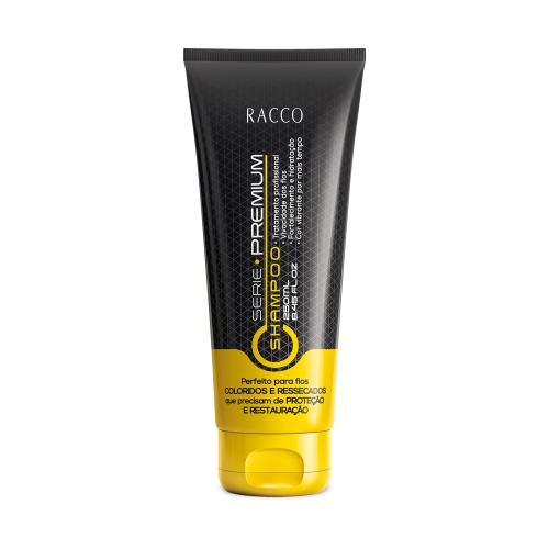 Shampoo para Fios Coloridos e Ressecados Serie Premium - Racco