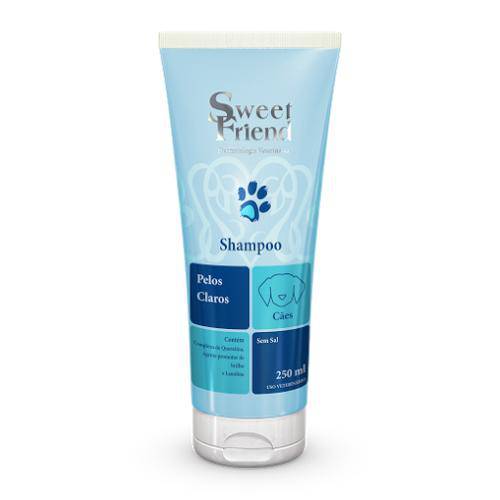 Shampoo para Pelos Claros 250 Ml Sweet Friend