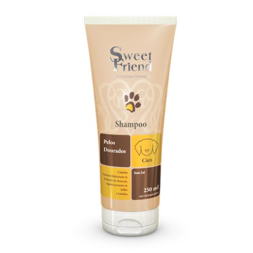 Shampoo para Pelos Dourados 250 Ml Sweet Friend