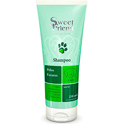 Shampoo para Pelos Escuros Cães 250ml Sweet Friends