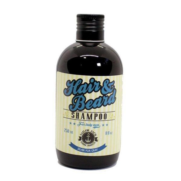 Shampoo para Revitalizar Barba Branca Sailor Jack 250 Ml - Sailor Jack Barber