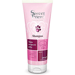 Shampoo para Todos os Tipos de Pelos Cães 250ml Sweet Friends