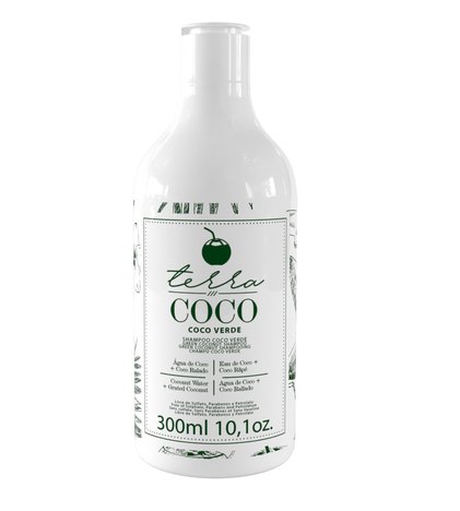 Shampoo para Uso Diário Coco Verde 300Ml Terra Coco