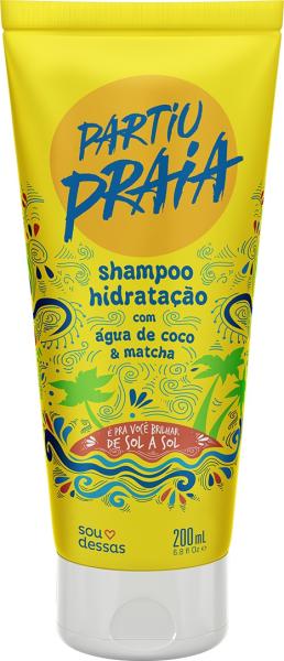 Shampoo Partiu Praia Hidratante Pós Sol