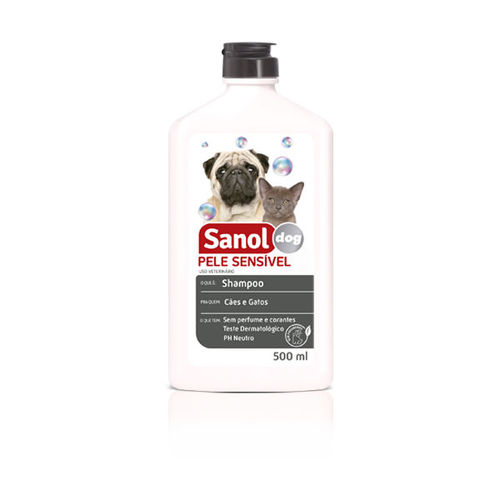 Shampoo Pele Sensível Sanol Dog - 500ml