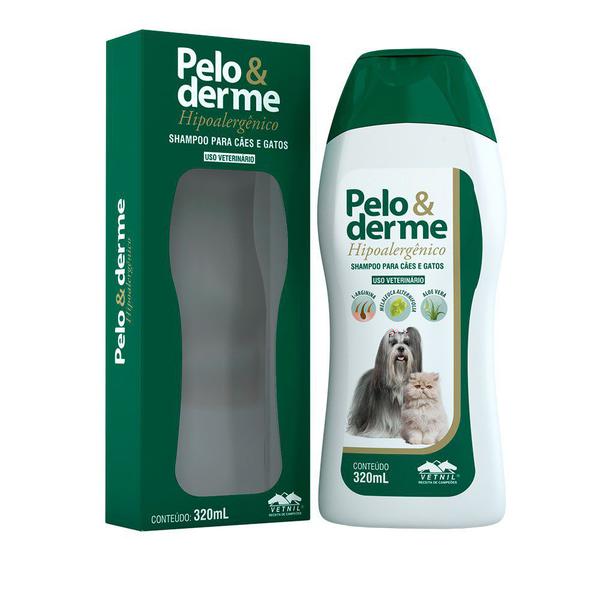 Shampoo Pelo e Derme Hipoalergênico 320ml - Vetnil - Virbac