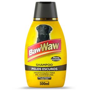 Shampoo Pelos Escuros P/ Cães 500ml - Baw Waw