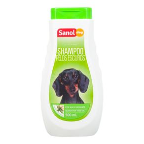 Shampoo Pelos Escuros Sanol Dog 500mL
