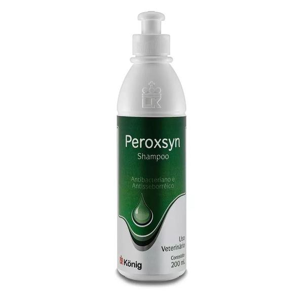 Shampoo Peroxsyn - Antibacteriano e Antisseborréico - König - 200ml - Konig