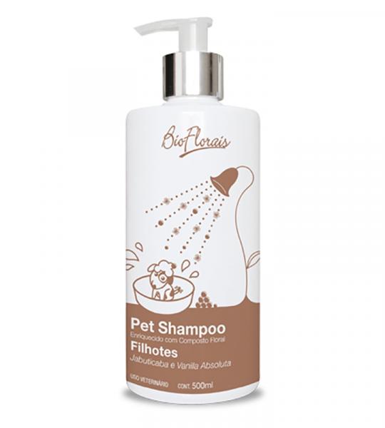 Shampoo Pet Especial para Filhotes 500 Ml Bio Florais - Biofloral