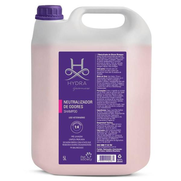 Shampoo Pet Society Hydra Neutralizador de Odores - 5l