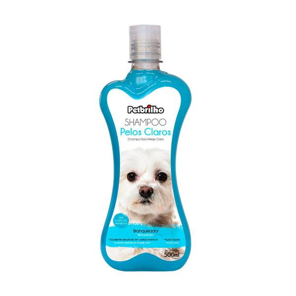 Shampoo Petbrilho para Cães Pelos Claros - 500ml