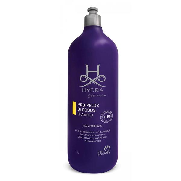 Shampoo Petsociety Hydra Pelos Oleosos 1l Diluição 1:10 - Pet Society