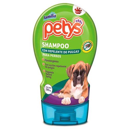 Shampoo Petys Repelente de Pulgas para Perro 280 Ml