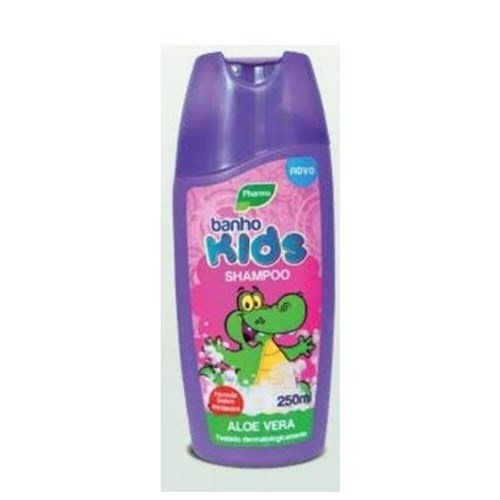 Shampoo Pharma Banho Kids 250Ml Aloe Vera