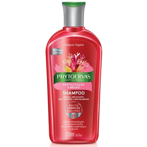 Shampoo Phytoervas Complex Revitalização e Brilho 250ml